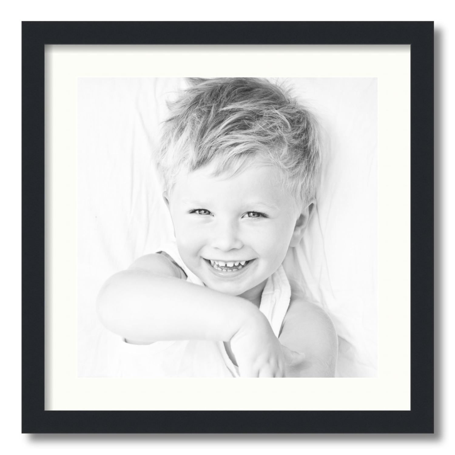 ArtToFrames Matted 20x20 Black Picture Frame with 2" Mat, 16x16 Opening 3926 - Picture 466 of 489