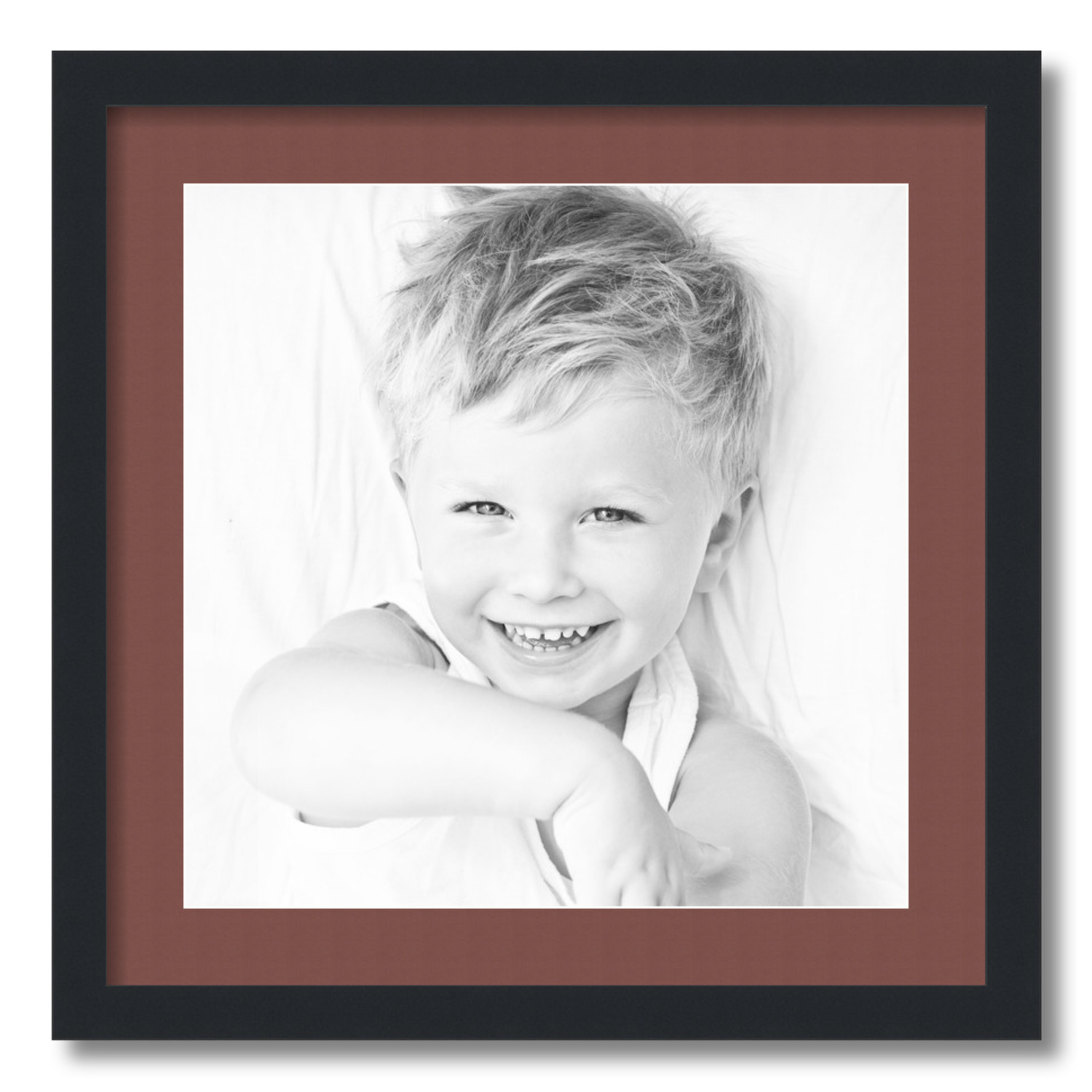 ArtToFrames Matted 20x20 Black Picture Frame with 2" Mat, 16x16 Opening 3926 - Picture 90 of 489