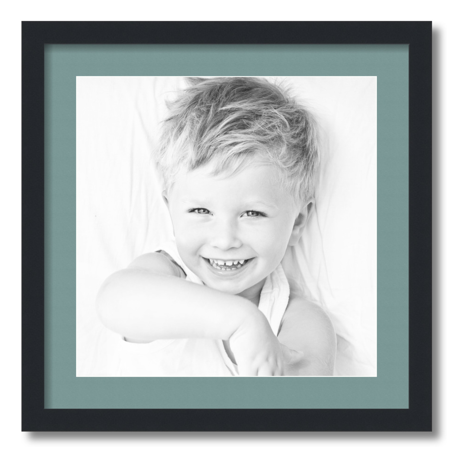 ArtToFrames Matted 20x20 Black Picture Frame with 2" Mat, 16x16 Opening 3926 - Picture 210 of 489