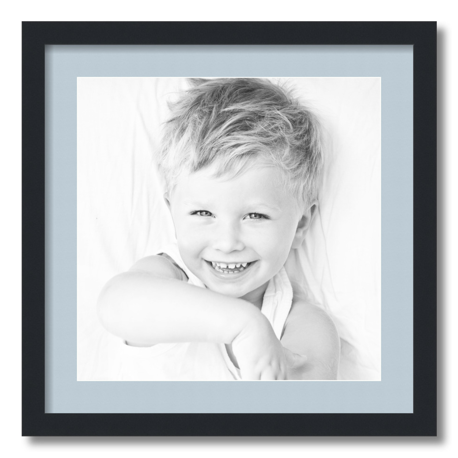 ArtToFrames Matted 20x20 Black Picture Frame with 2" Mat, 16x16 Opening 3926 - Picture 26 of 489
