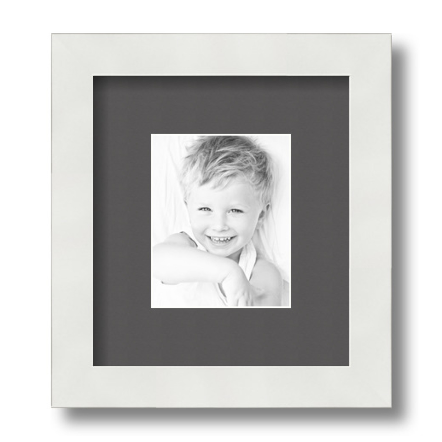 ArtToFrames Matted 7.5x9 White Picture Frame with 2" Mat, 3.5x5 Opening 3966 - Picture 18 of 489