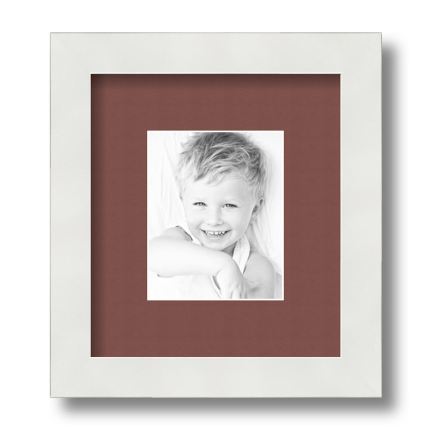 ArtToFrames Matted 7.5x9 White Picture Frame with 2" Mat, 3.5x5 Opening 3966 - Picture 90 of 489