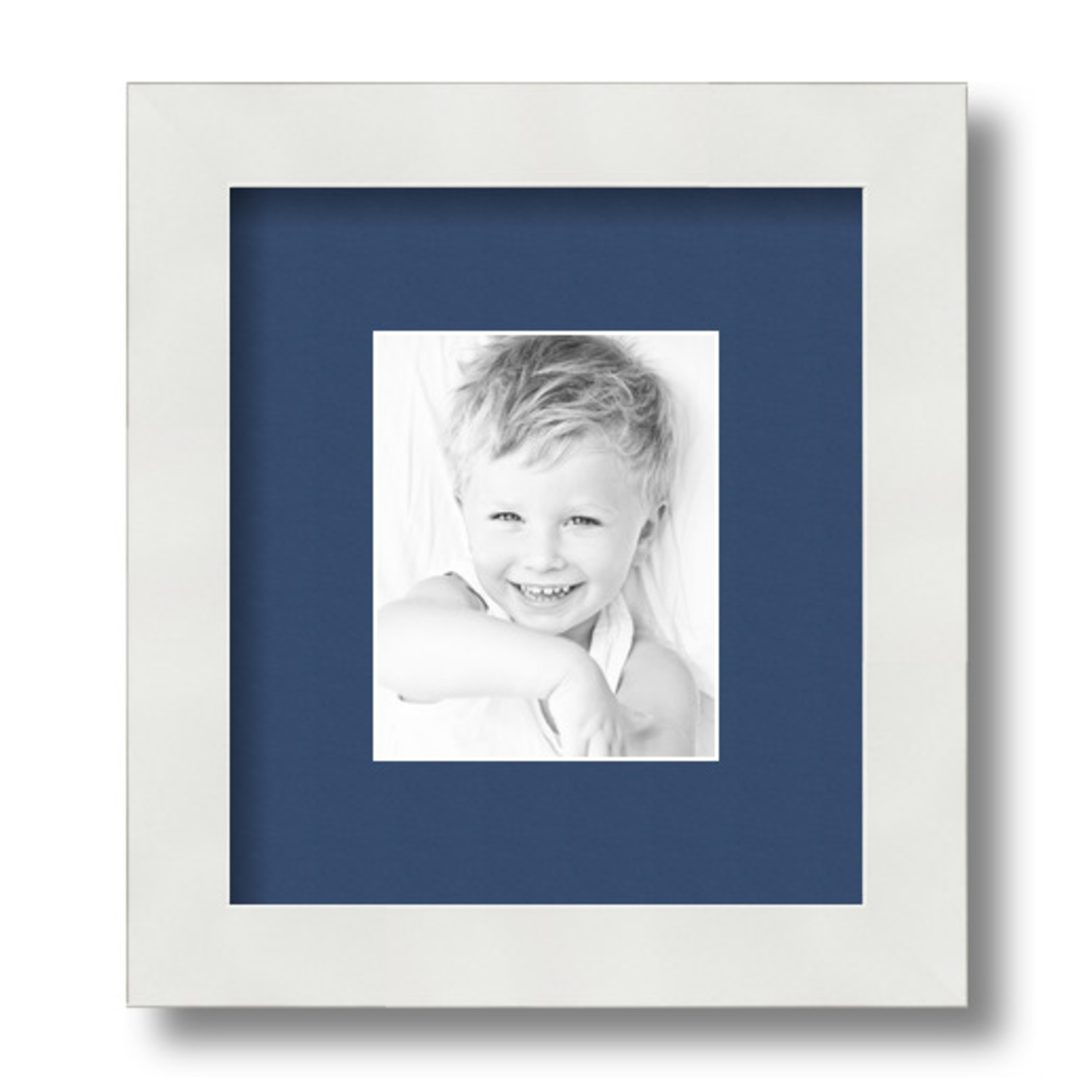 ArtToFrames Matted 7.5x9 White Picture Frame with 2" Mat, 3.5x5 Opening 3966 - Picture 42 of 489