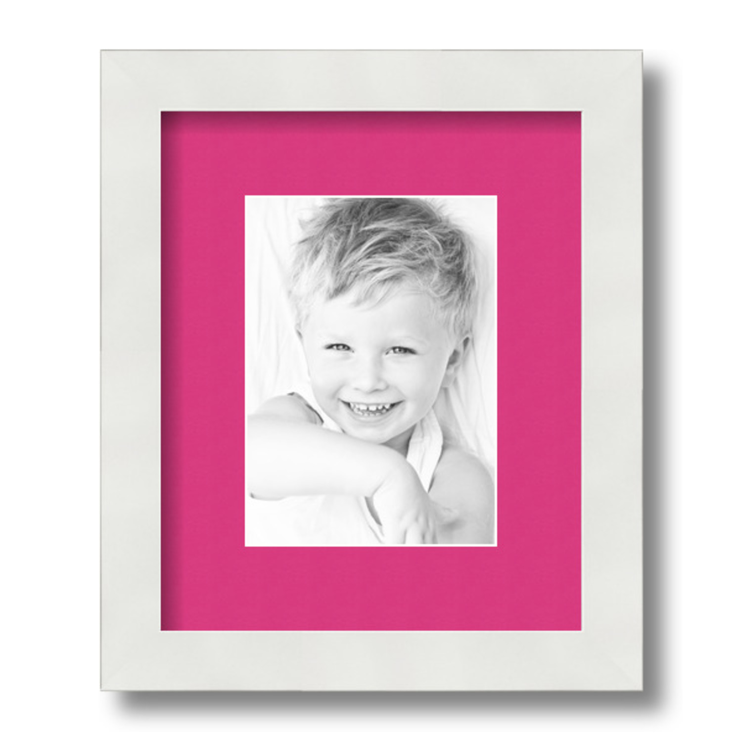 ArtToFrames Matted 9x11 White Picture Frame with 2" Mat, 5x7 Opening 3966 - Picture 322 of 489