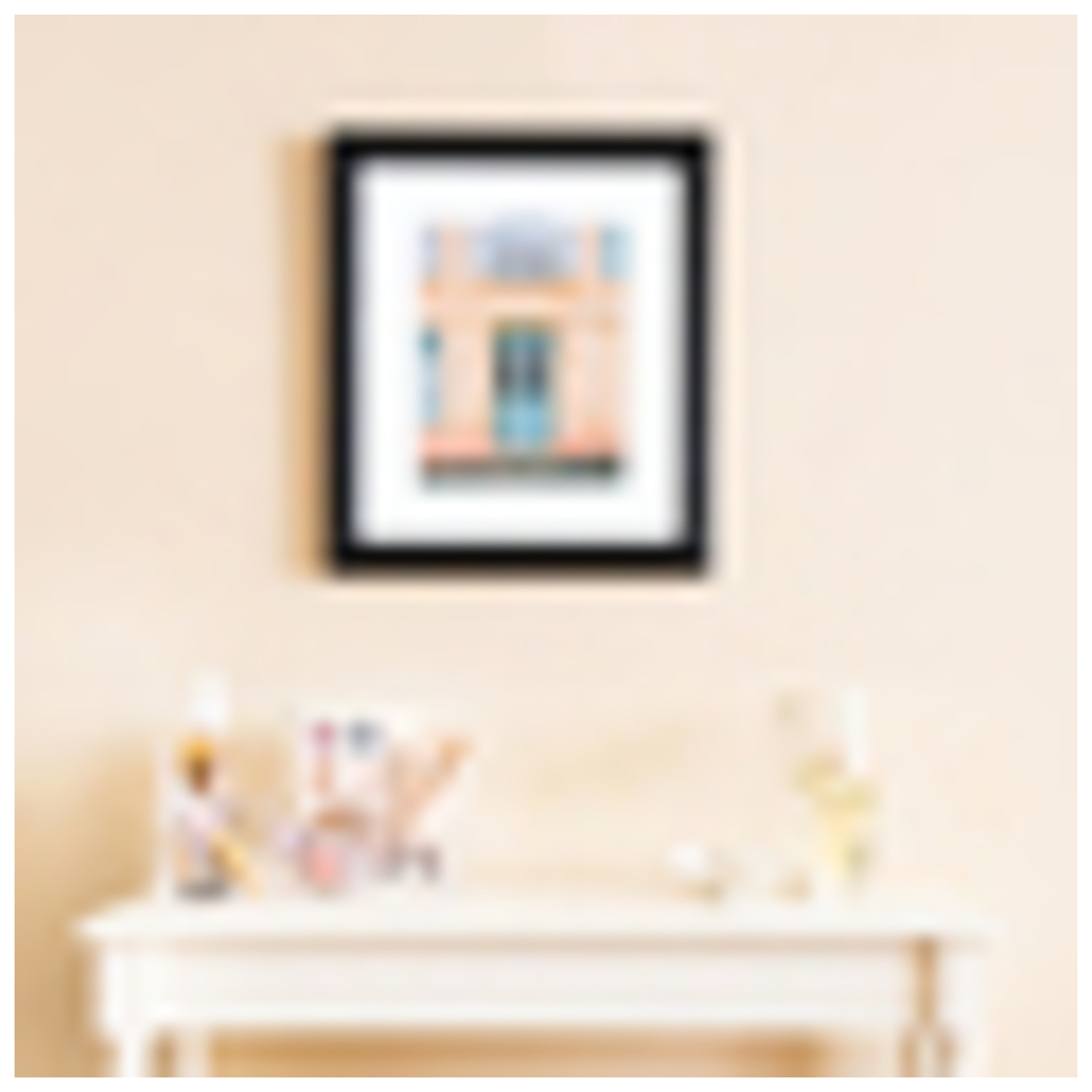 ArtToFrames 21 x 25" Traditional Custom Picture Poster Frame 1.25" Wide A8PN - Picture 2 of 29