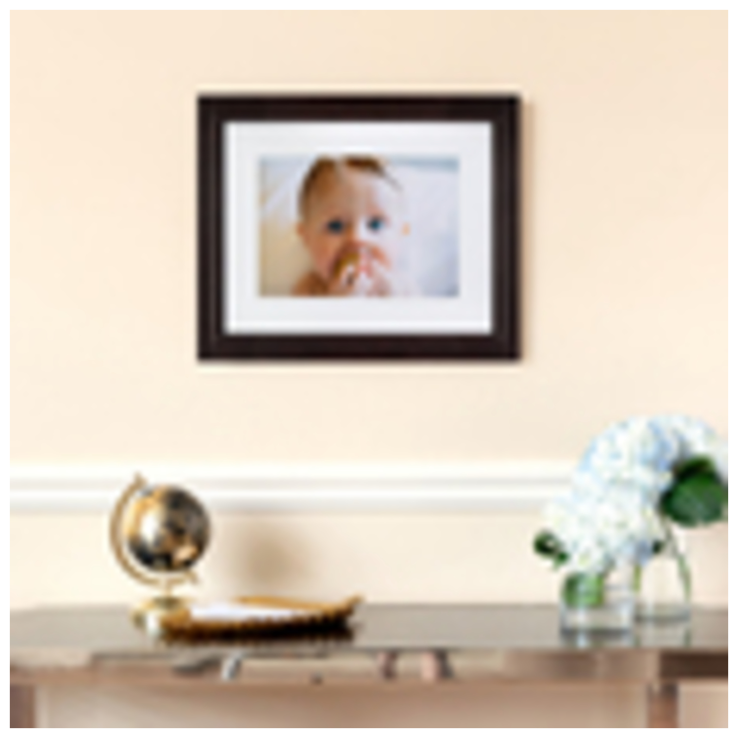 ArtToFrames 6 x 13" Modern Custom Picture Poster Frame 1.5" Wide A14BU
