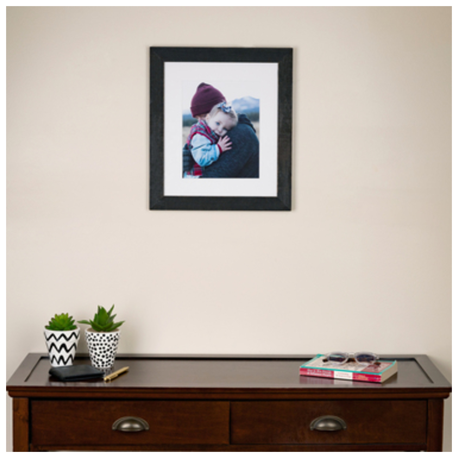ArtToFrames 4 x 4" Rustic Custom Picture Poster Frame 1.5" Wide A53A - Picture 2 of 19