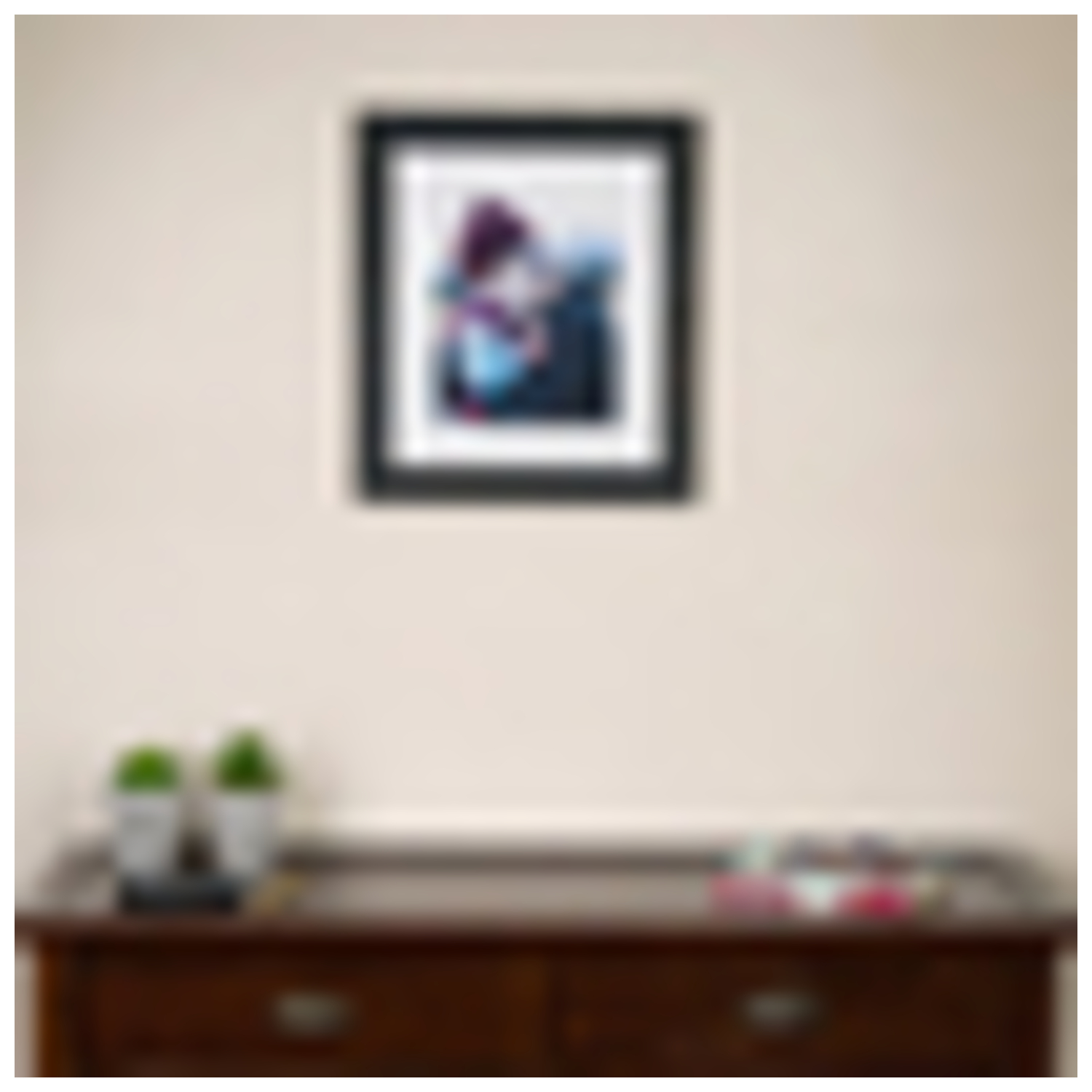 ArtToFrames 19 x 29" Rustic Custom Picture Poster Frame 1.5" Wide A53OK