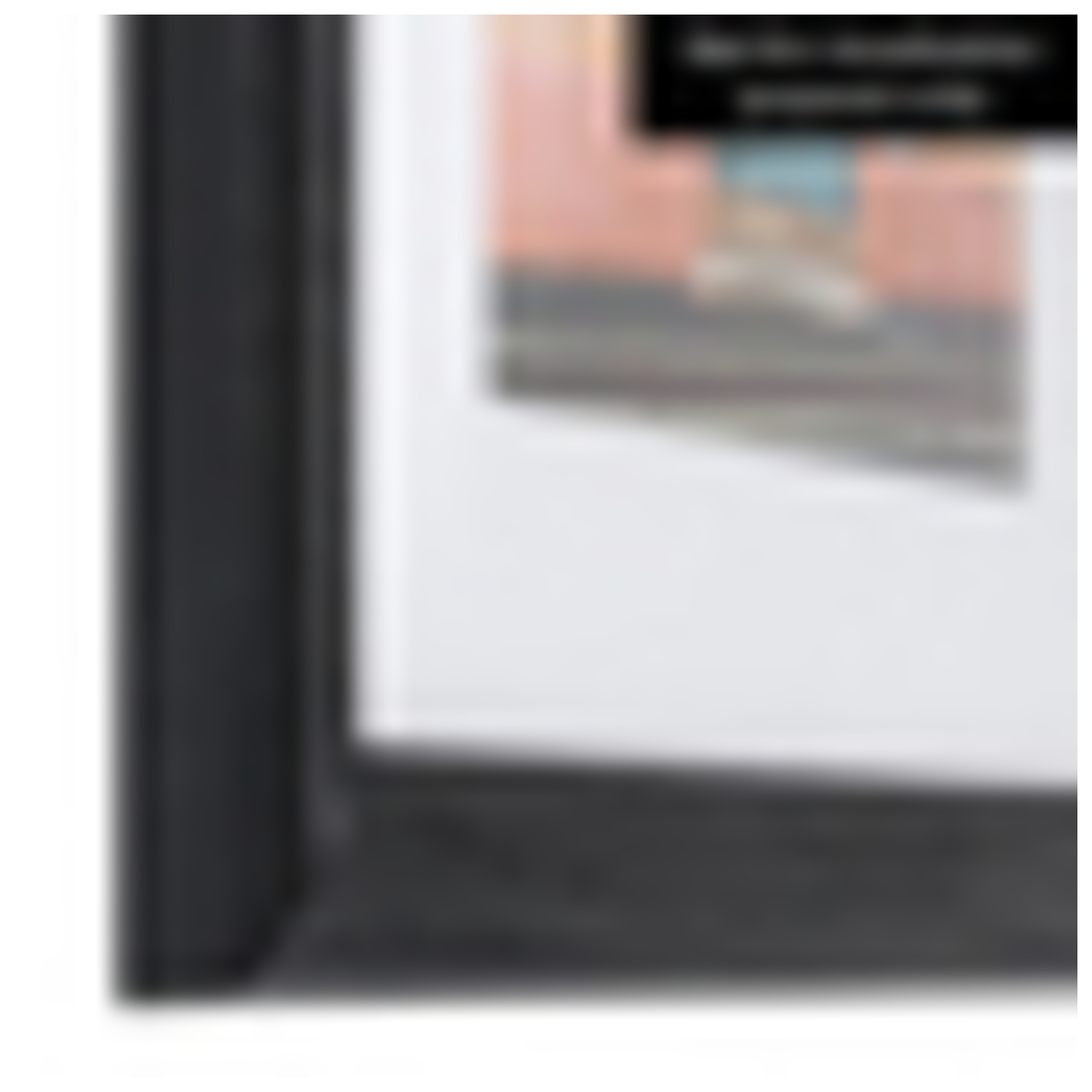 ArtToFrames 17 x 34" Traditional Custom Picture Poster Frame 1.25" Wide A8NE - Picture 4 of 29