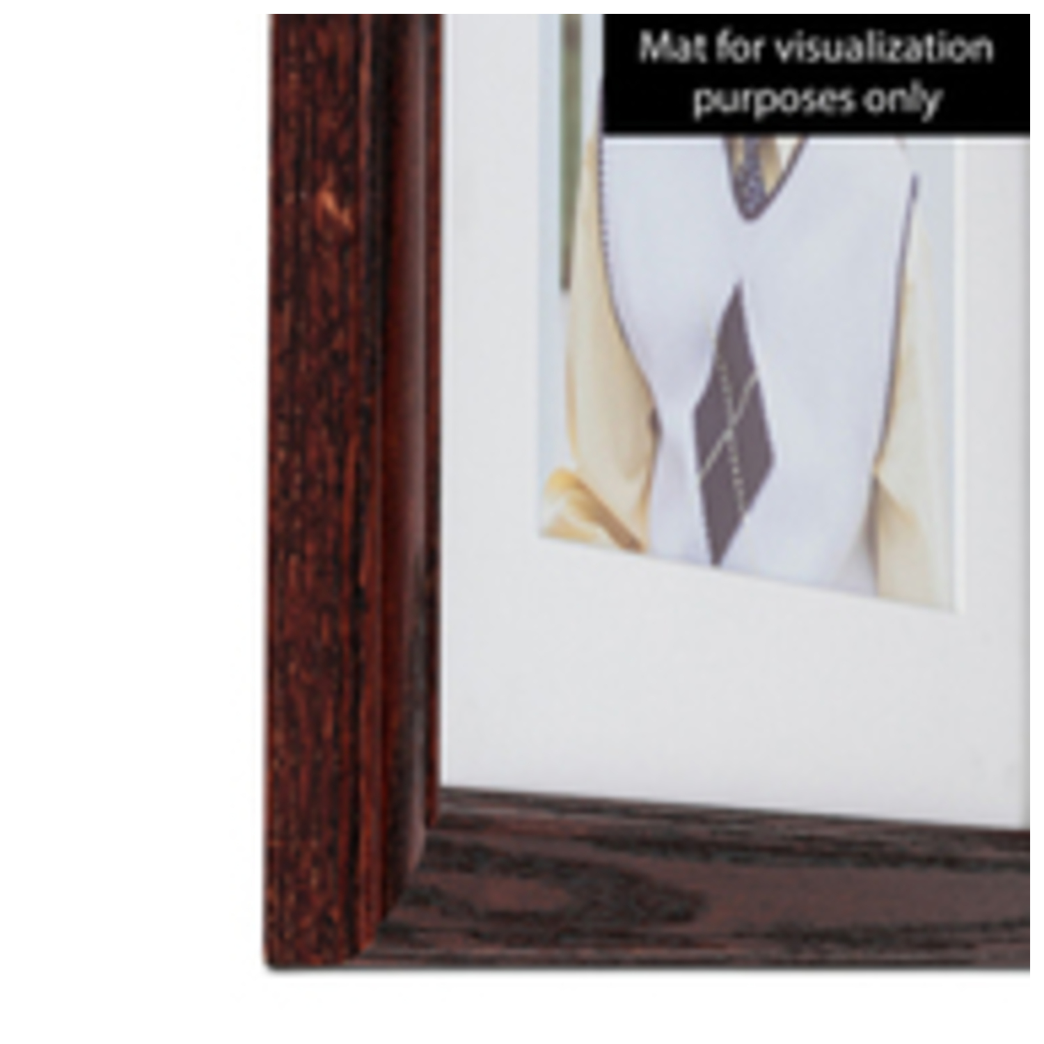 ArtToFrames 8 x 8" Traditional Custom Picture Poster Frame 1.25" Wide A8DW - Picture 18 of 29