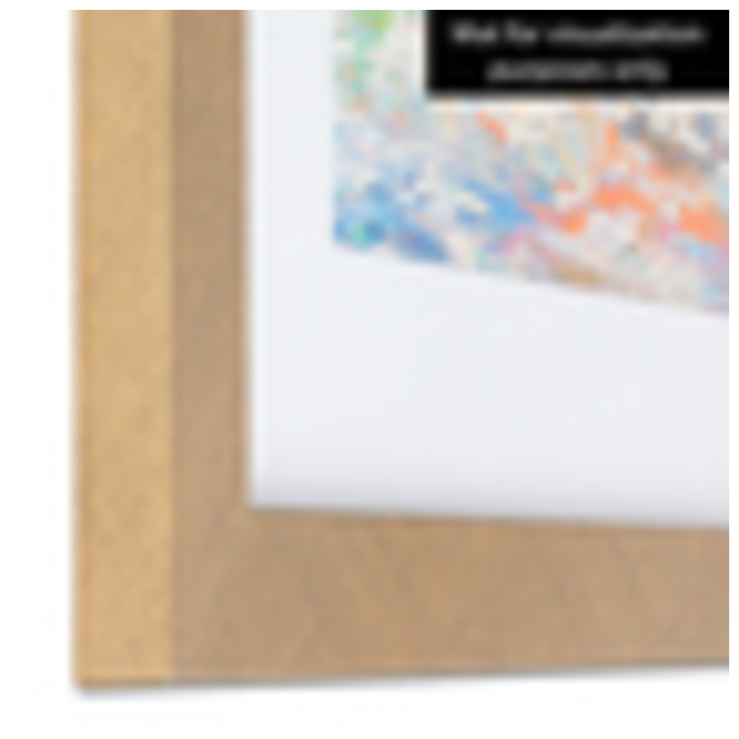 ArtToFrames 21 x 21" Modern Custom Picture Poster Frame 1.25" Wide A46PJ - Picture 52 of 75