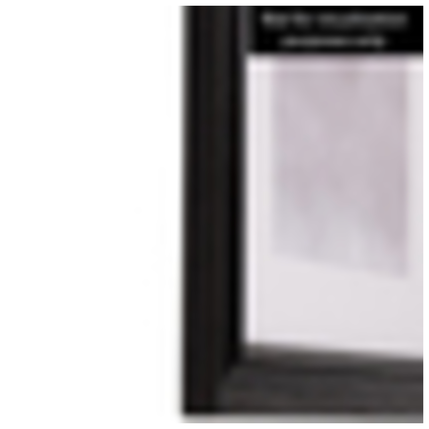 ArtToFrames 18 x 29" Modern Custom Picture Poster Frame 1.5" Wide A14NS - Picture 4 of 21