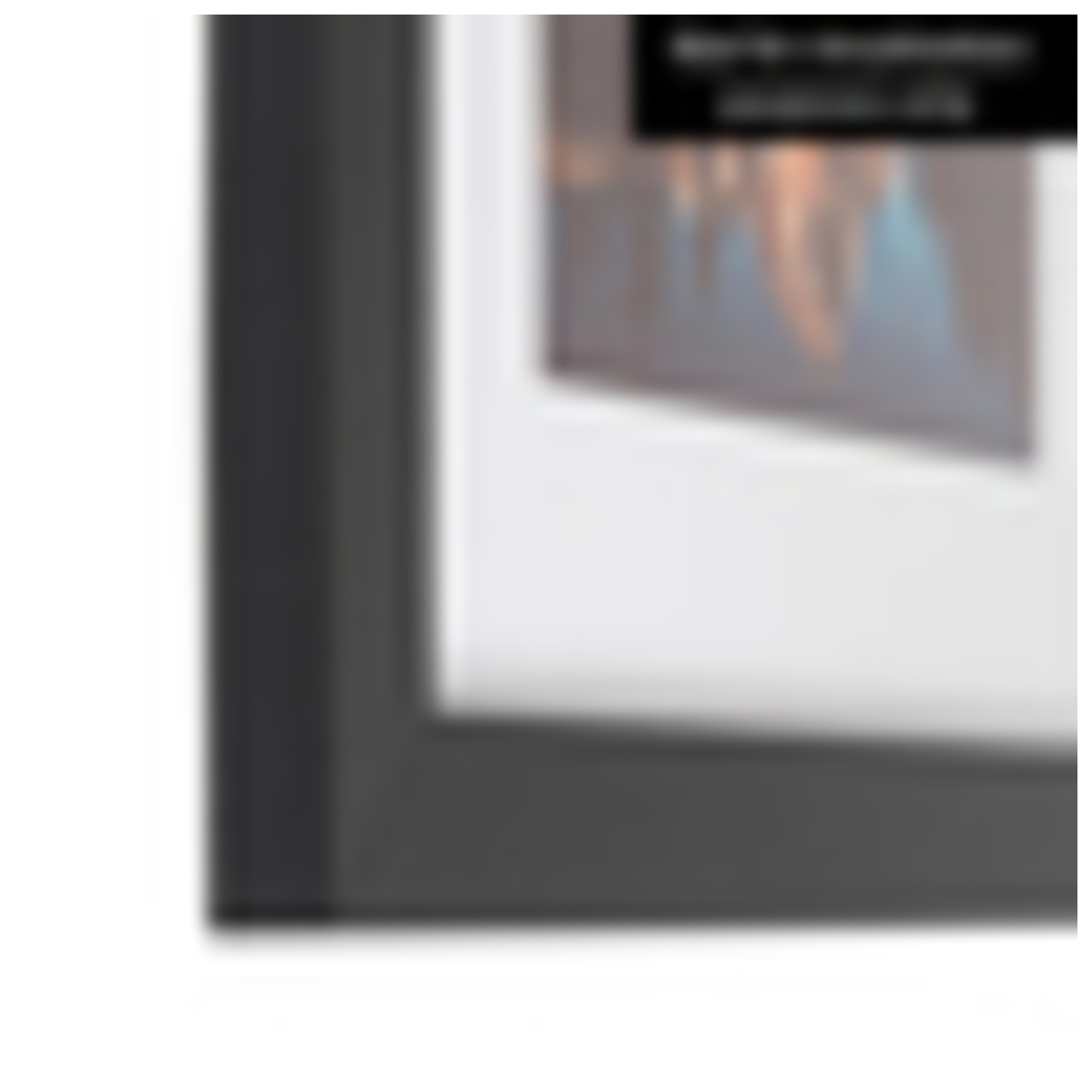 ArtToFrames 14 x 30" Modern Custom Picture Poster Frame 1.25" Wide A46KP - Picture 4 of 75