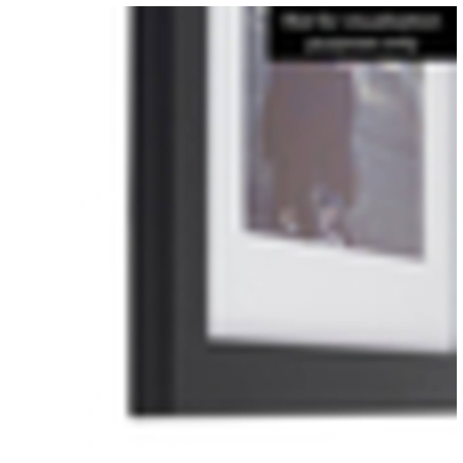 ArtToFrames 8 x 27" Modern Custom Picture Poster Frame 1.25" Wide A47EP - Picture 16 of 20