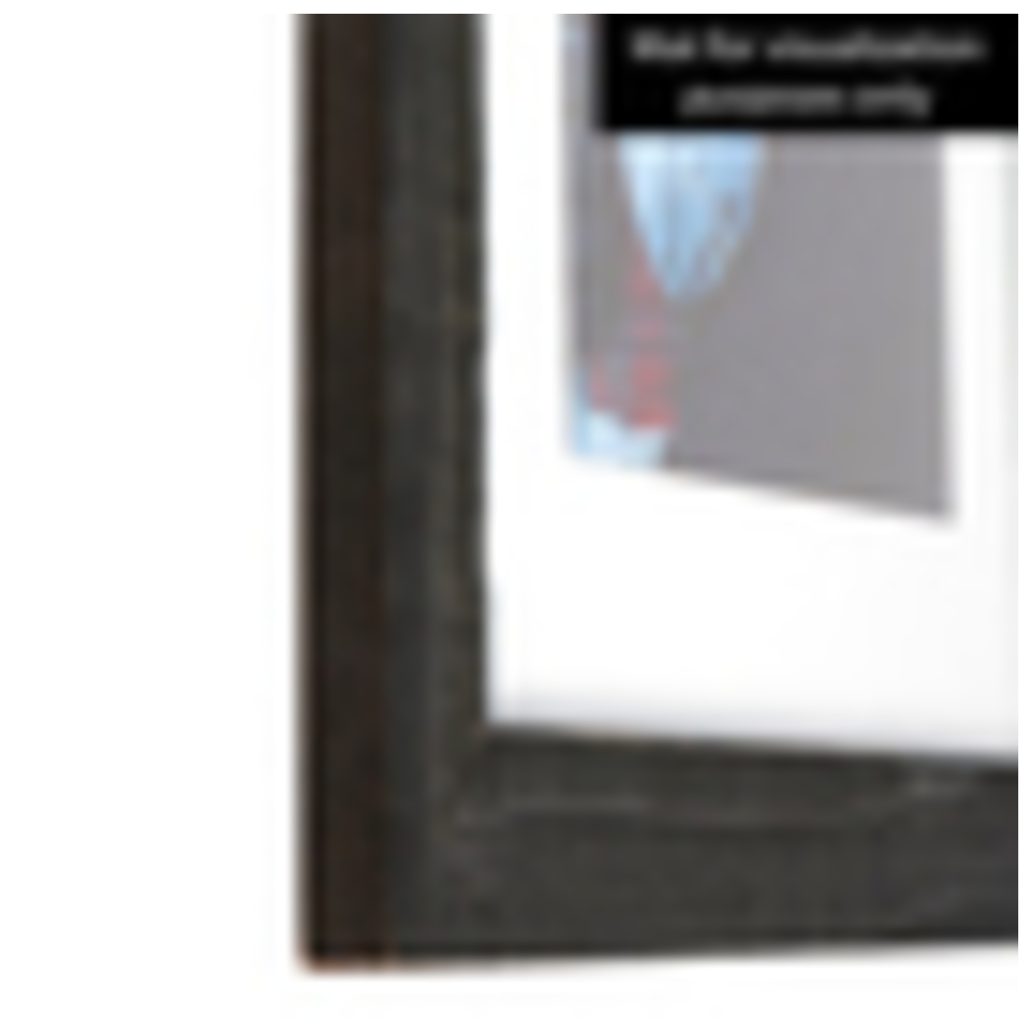 ArtToFrames 14 x 22" Rustic Custom Picture Poster Frame 1.5" Wide A53KH - Picture 18 of 33