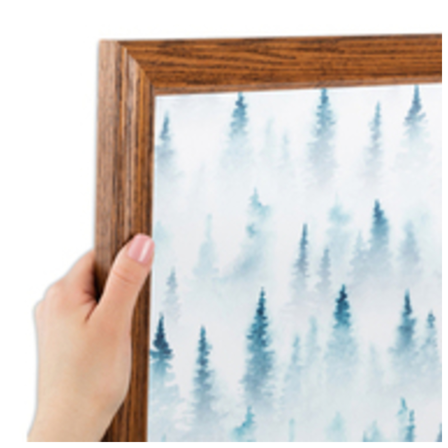ArtToFrames 8 x 8" Traditional Custom Picture Poster Frame 1.25" Wide A8DW - Picture 24 of 29