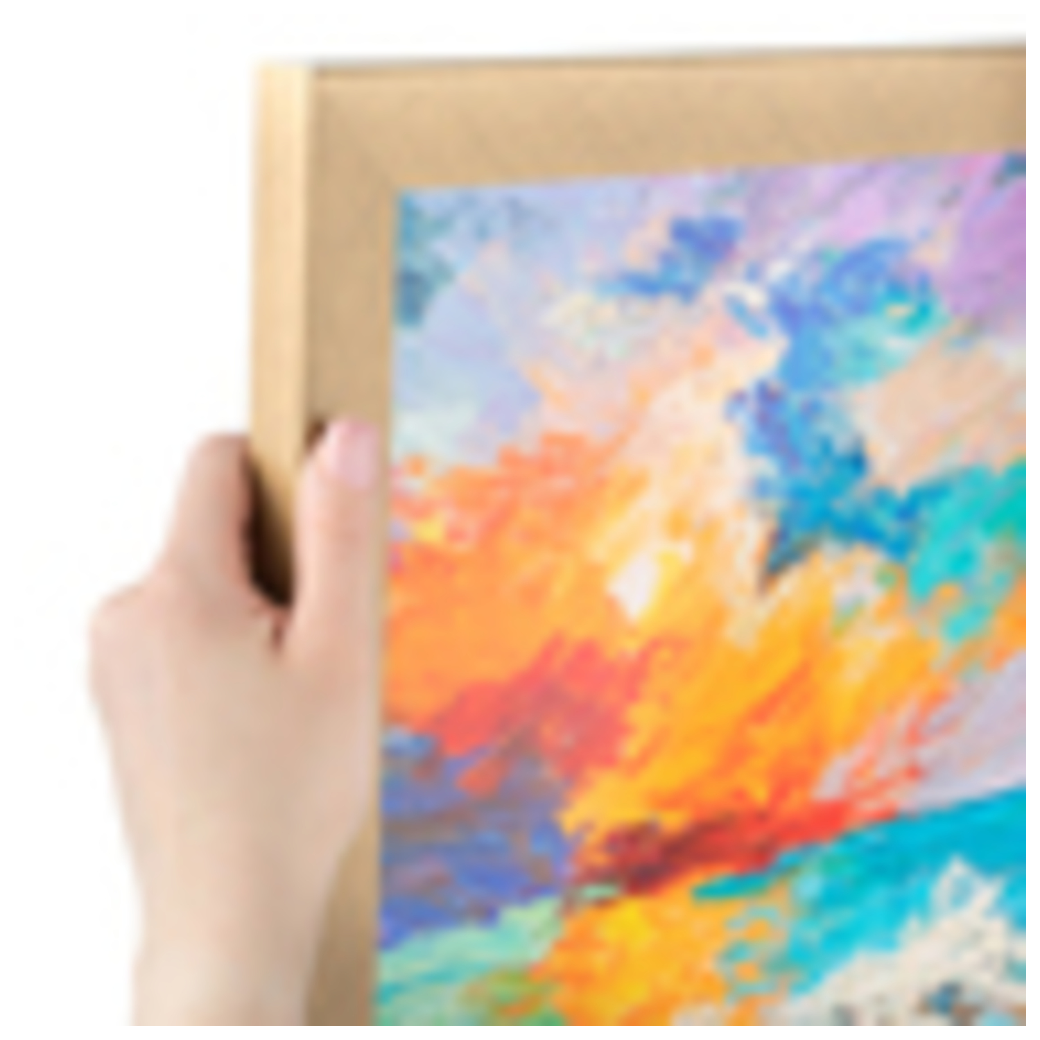 ArtToFrames 4 x 16" Modern Custom Picture Poster Frame 1.25" Wide A46M - Picture 51 of 75