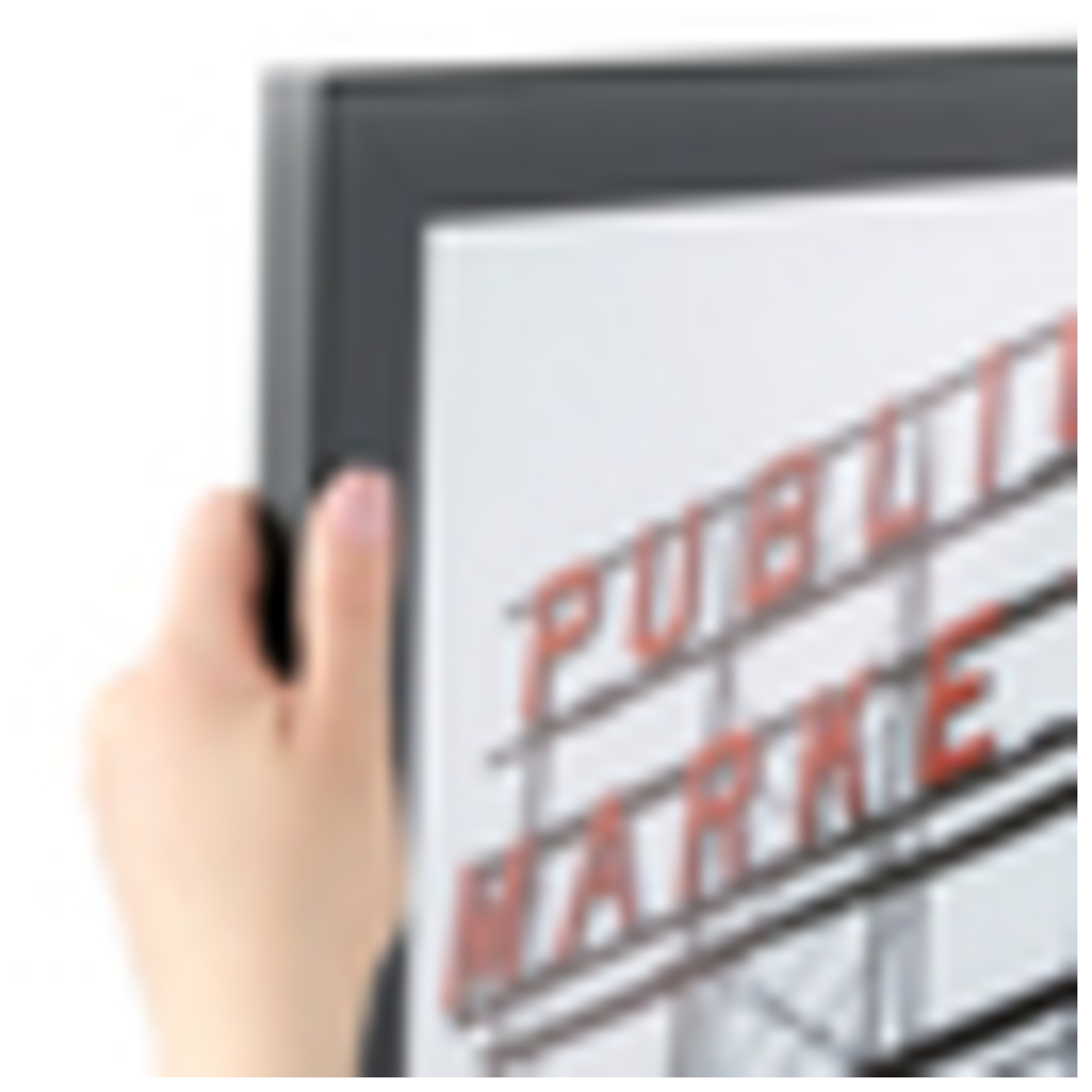 ArtToFrames 18 x 23" Modern Custom Picture Poster Frame 1.25" Wide A35NM - Picture 3 of 8