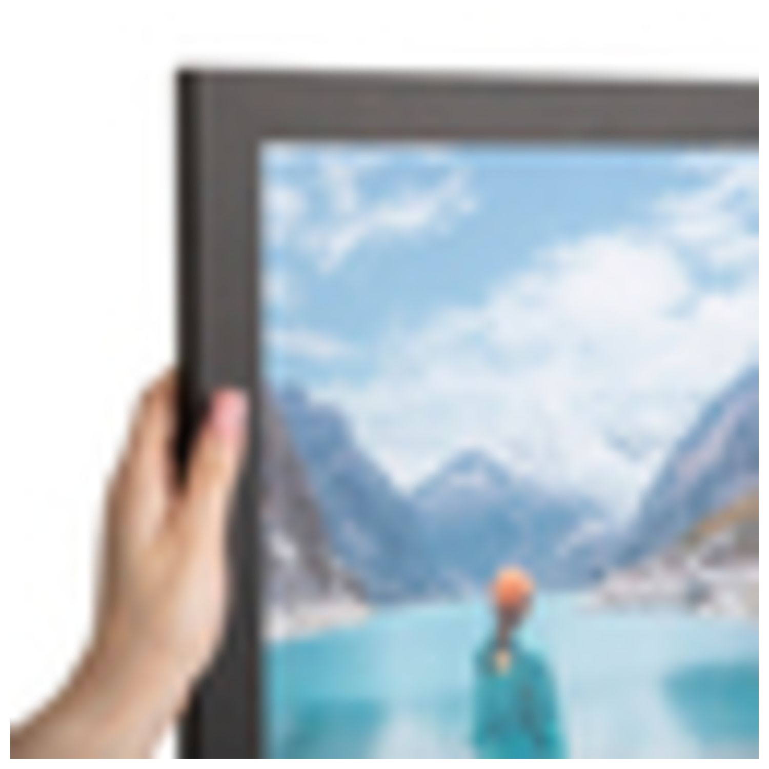 ArtToFrames 24 x 24" Moderner individueller Bilderrahmen Poster 1,25" breit A46RC - Bild 17 von 68