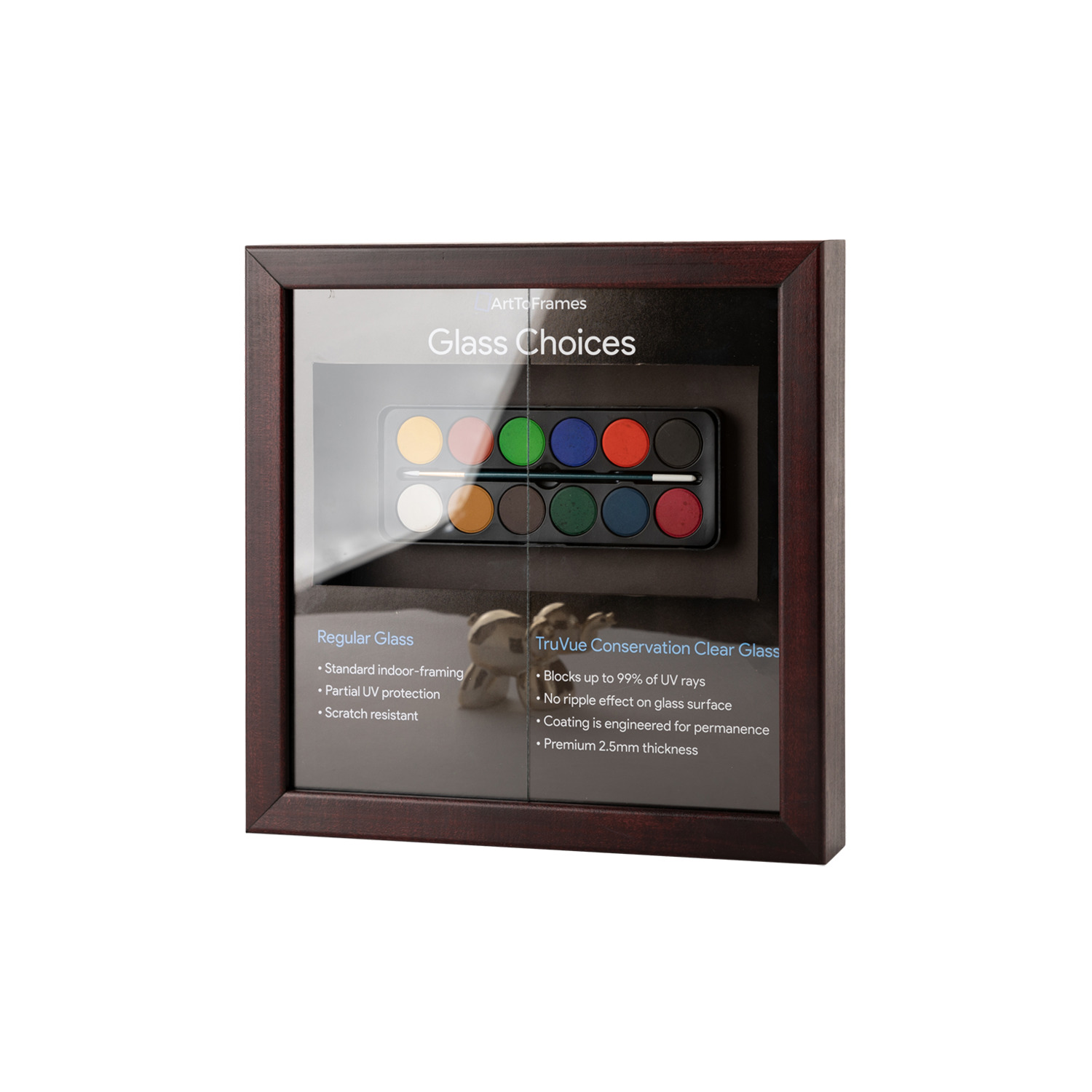 9 x 16 Inch Replacement Tru Vue Conservation Clear Glass for Picture and Poster Frames - Approximately 0.100" Thick.