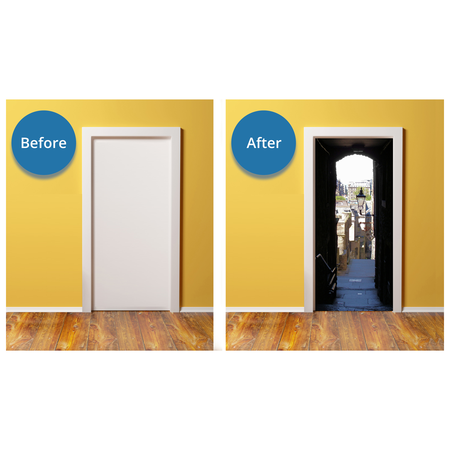 DoorPix 746 3D Door Sticker Decal Mural - Matte Bubble Free - Picture 39 of 90