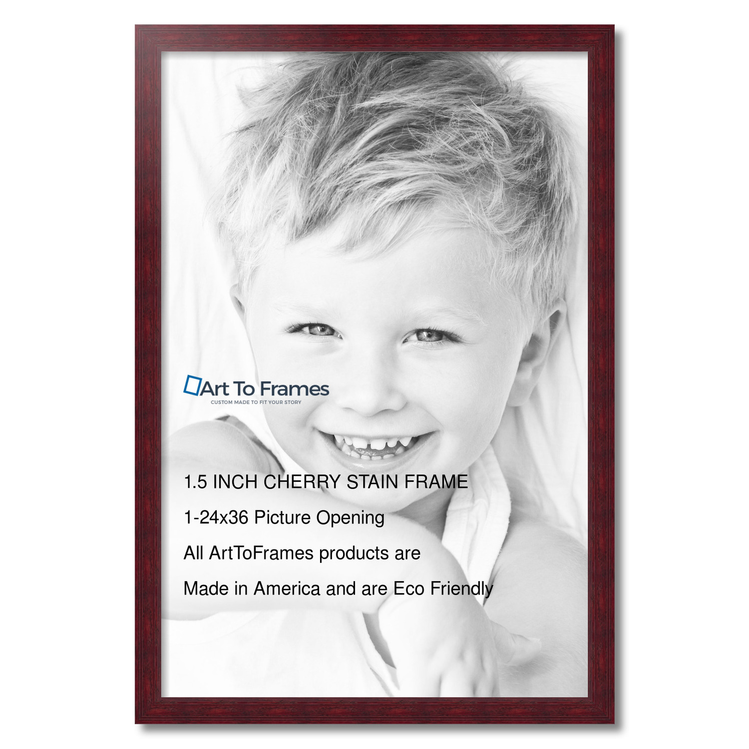 ArtToFrames 24 x 36" Modern Custom Picture Poster Frame 1.5" Wide A14RO - Picture 19 of 21