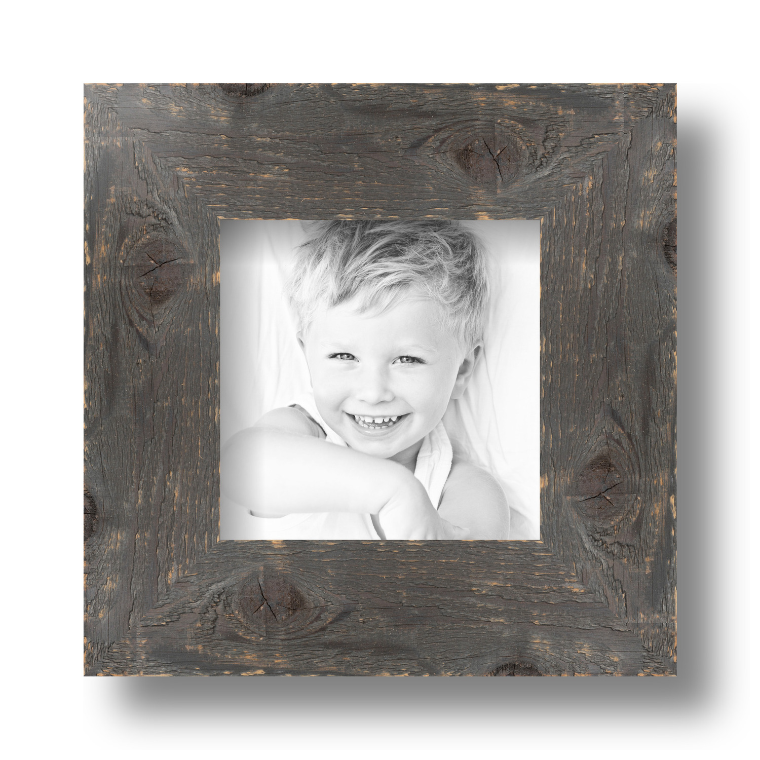 ArtToFrames 4 x 4" Rustic Custom Picture Poster Frame 1.5" Wide A53A - Picture 6 of 19